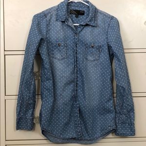 Vans Women’s Chambray Dotted Shirt